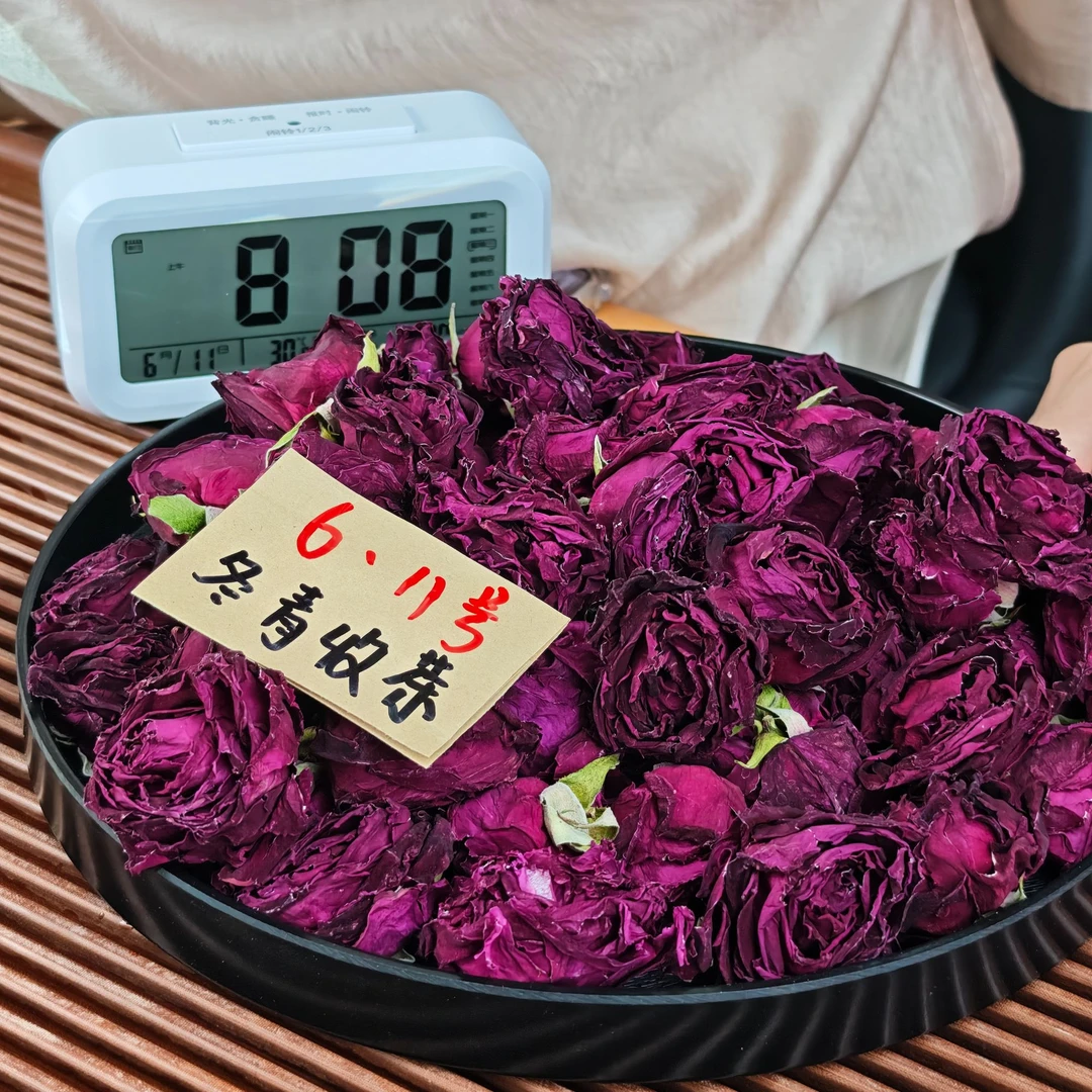 云南头水墨红玫瑰 2025头水花 新花冬青收茶