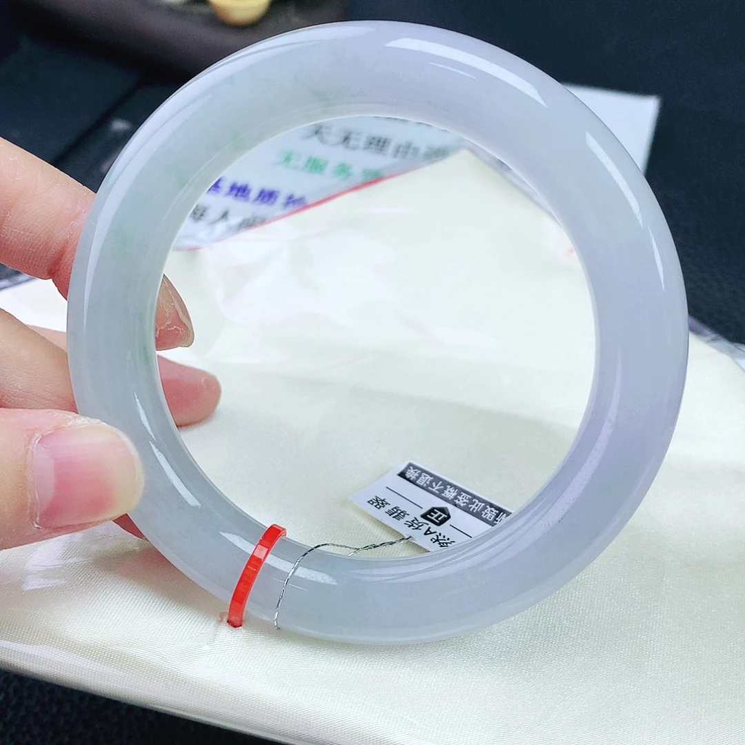 翡翠手镯未镶嵌58胖