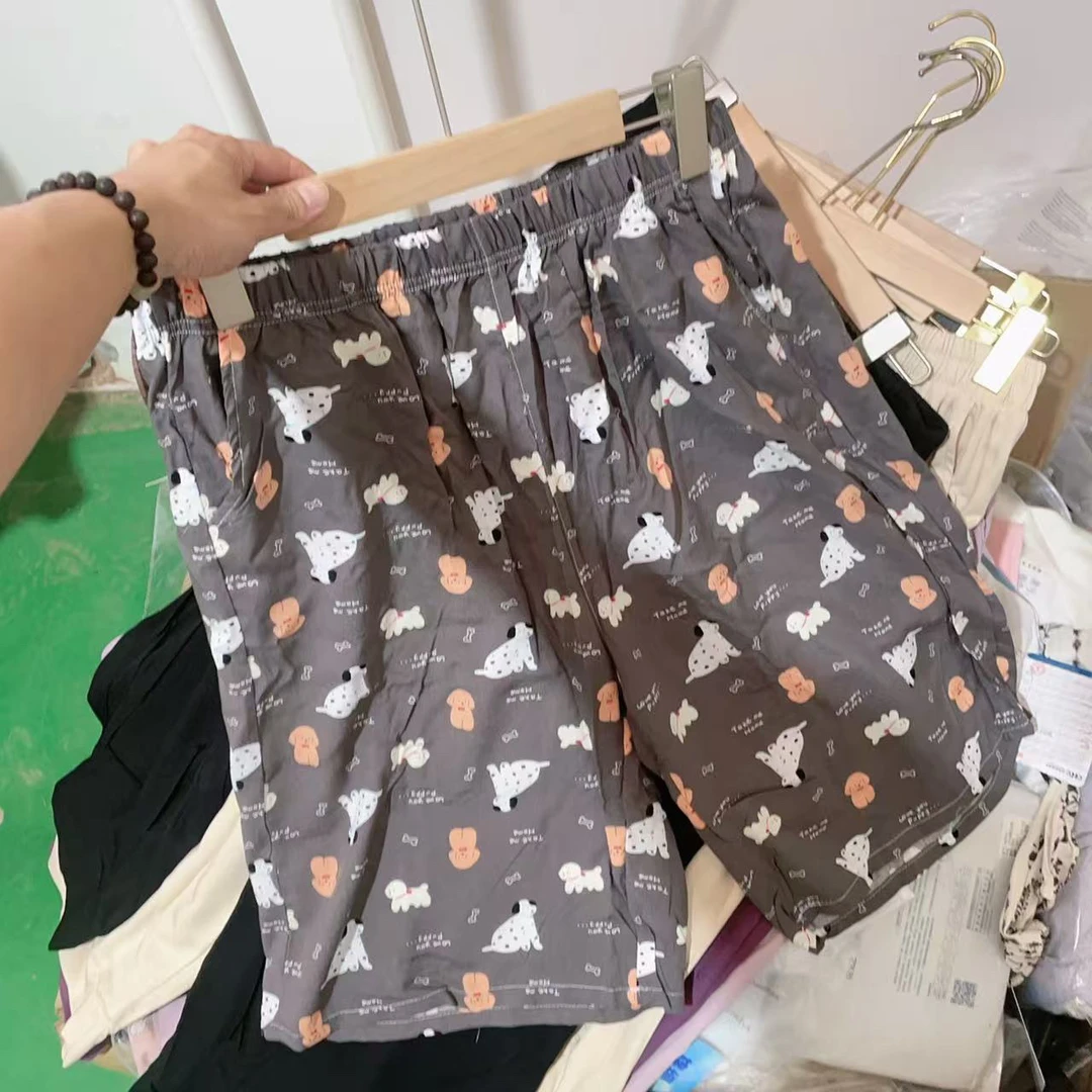 5882夏季绵绸短裤