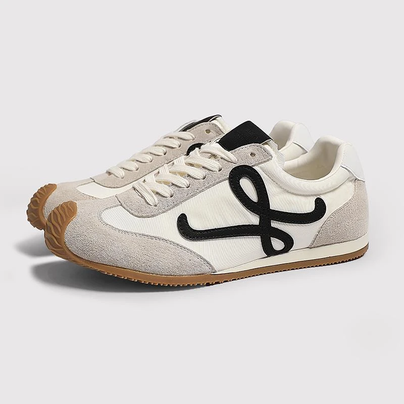 真皮超火德训板鞋女2025秋季新款阿甘鞋透气薄款小白鞋爆款软底鞋