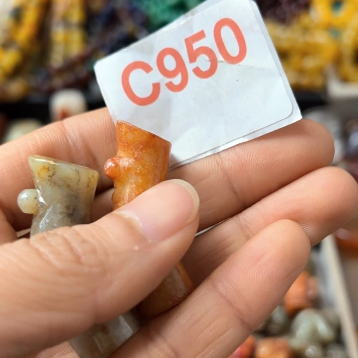 和田玉（糖玉）颈饰未镶嵌欣*