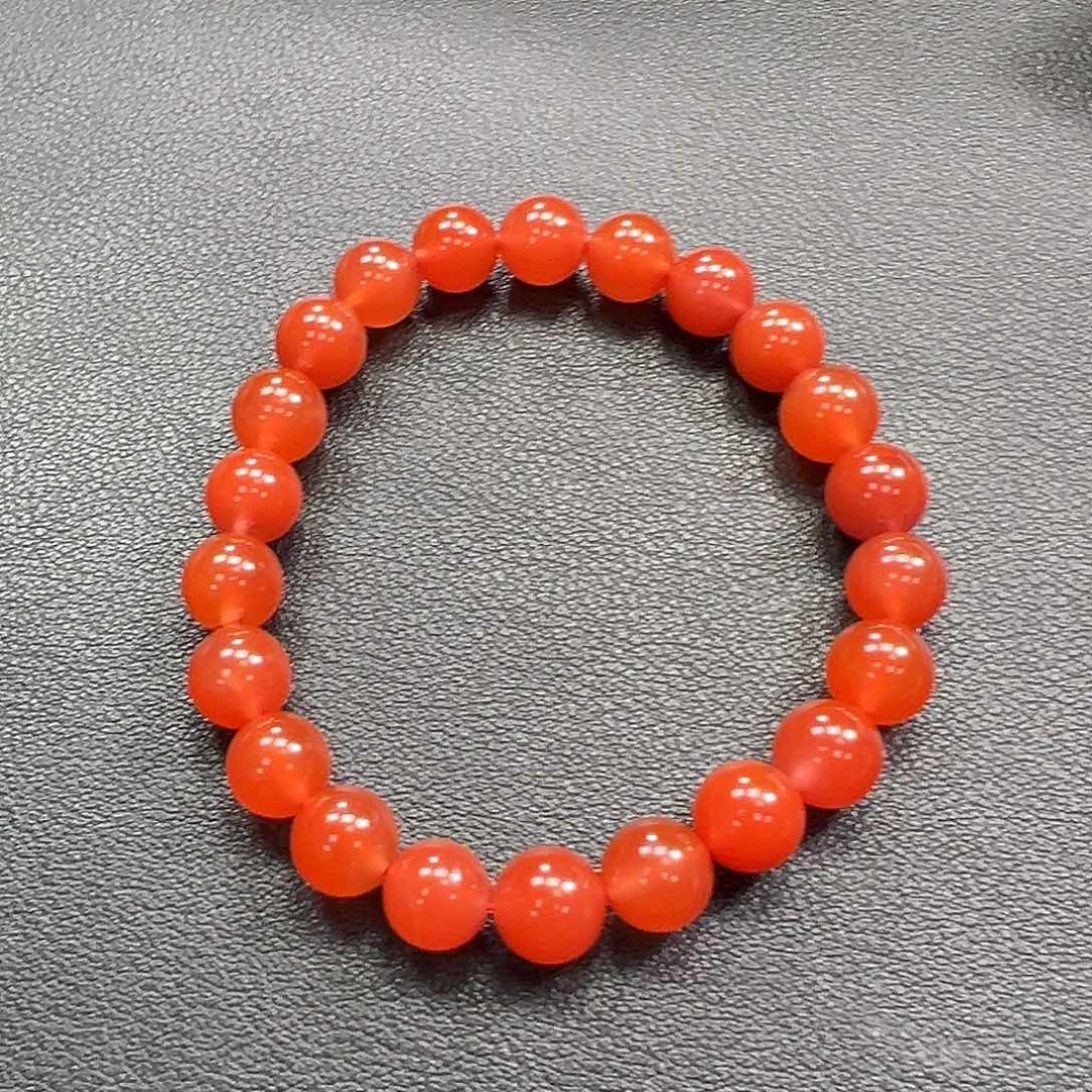 南红玛瑙未镶嵌单圈