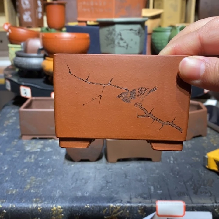 紫砂花盆米*紫砂文化