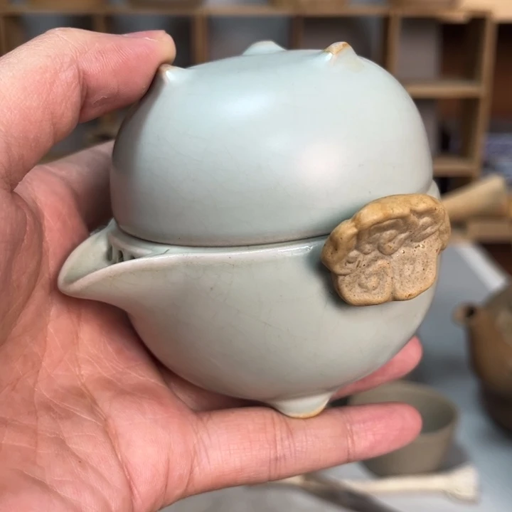 壶老段烧陶瓷茶器