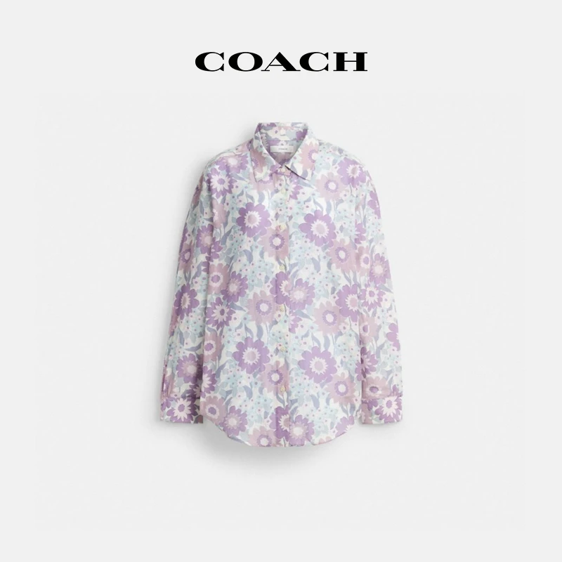 COACH/蔻驰 棉薄纱衬衫