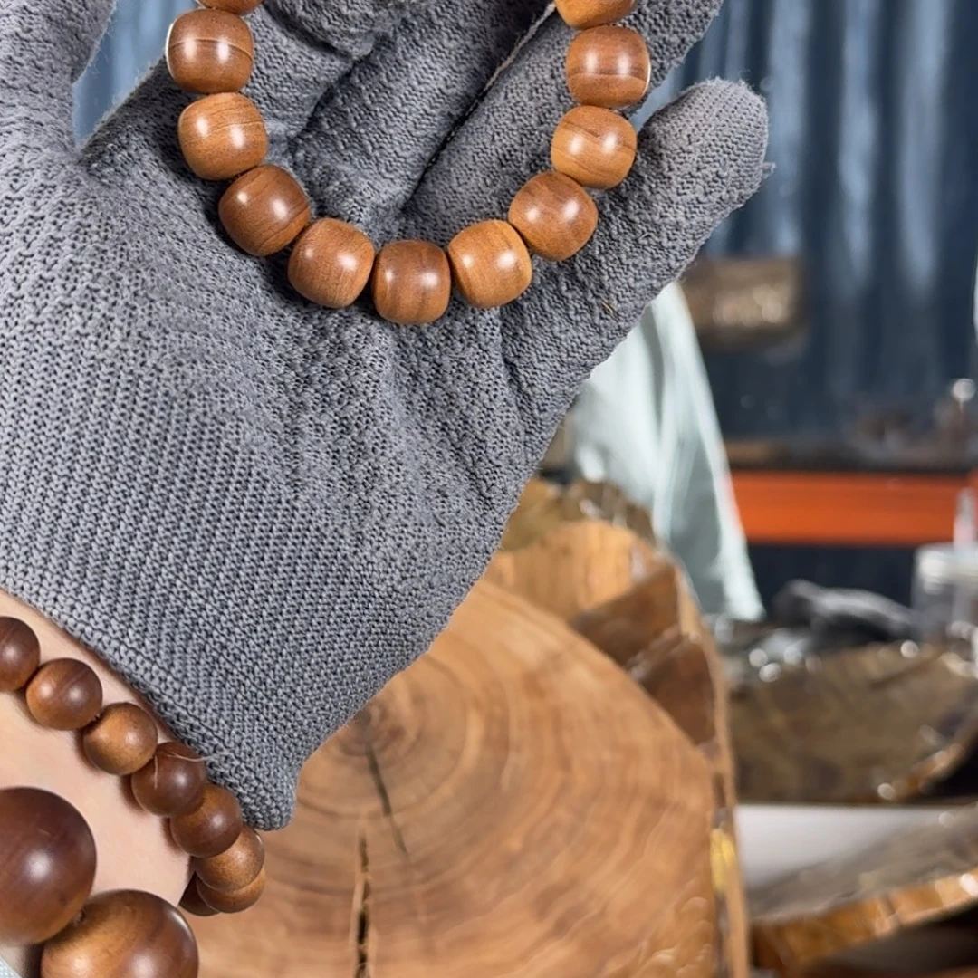 其他檀香木沉水级福利王系列十号料“百年虫漏”1314横黑奶凉醇甜