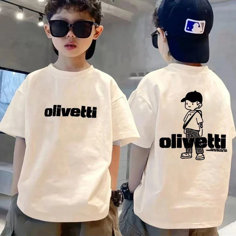 【实体质量】100%纯棉男童短袖恤中大童夏季上衣儿童男孩宽松体恤衫