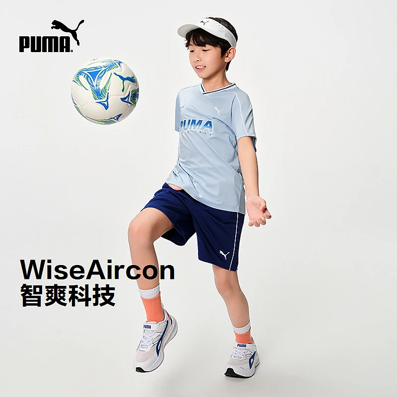 【儿童旗舰】PUMA新款夏季短袖套装吸湿速干运动套装353225119202