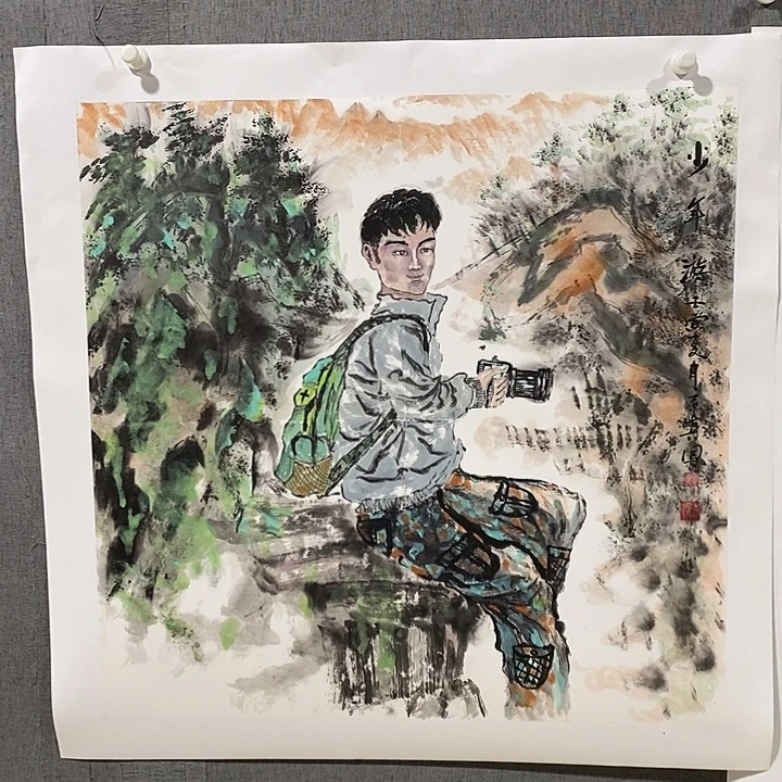 国画手写手绘作品215