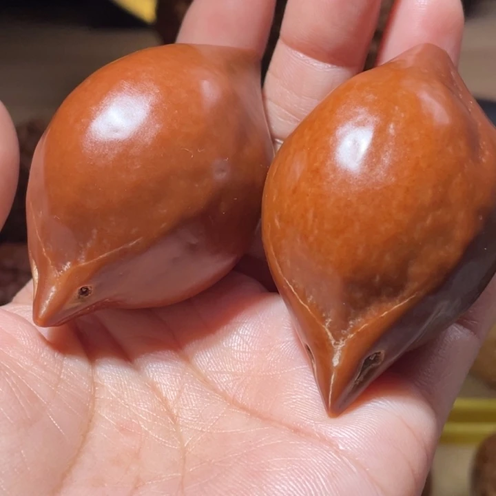 桃核把件大肚橄榄核微瑕