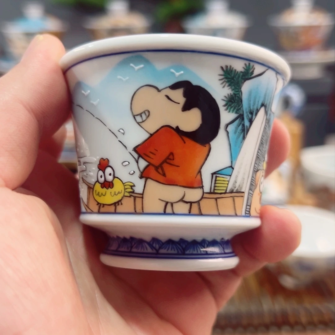 杯景德镇手工手绘