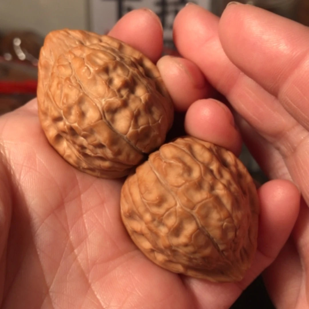 【闪购商品】文玩核桃把件龟甲纹33