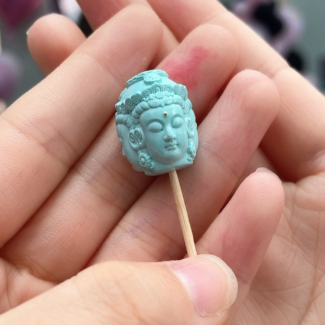 遂***欢绿松石未镶嵌颈饰