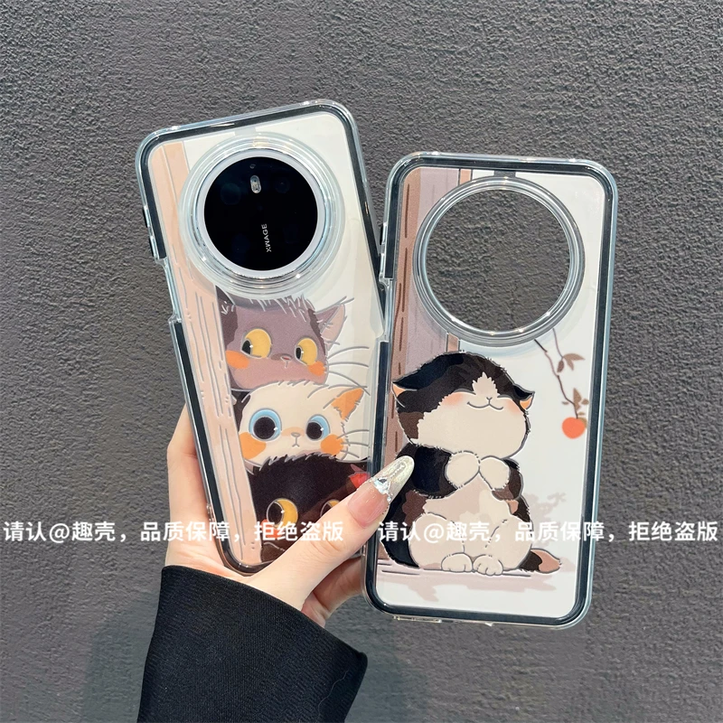 三合一炫彩适用苹果iPhone17/华为荣耀/OPPO/VIVO/小米手机壳爆款