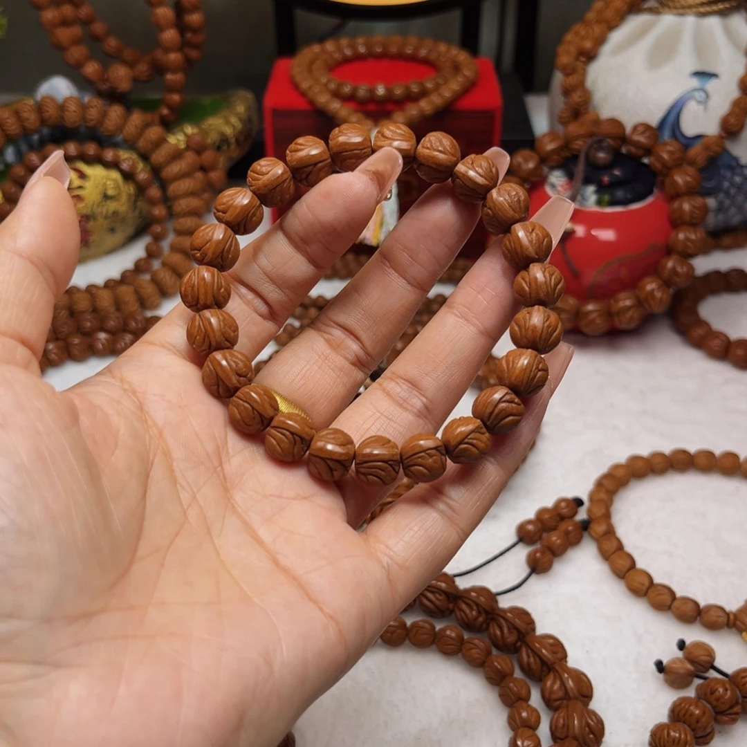 桃核吊坠11顶级玉龙脊单圈