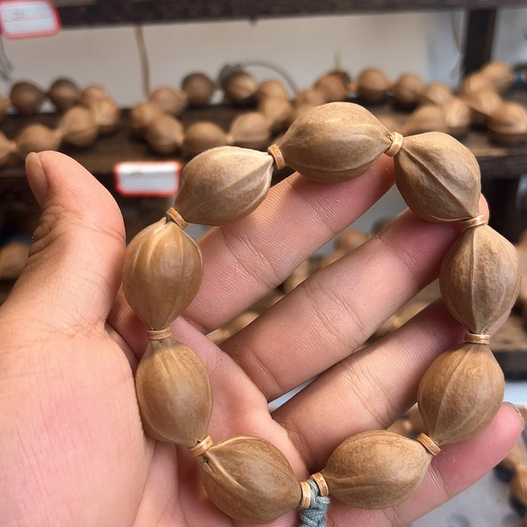 博***生橄榄核手串/手链梅林铁核