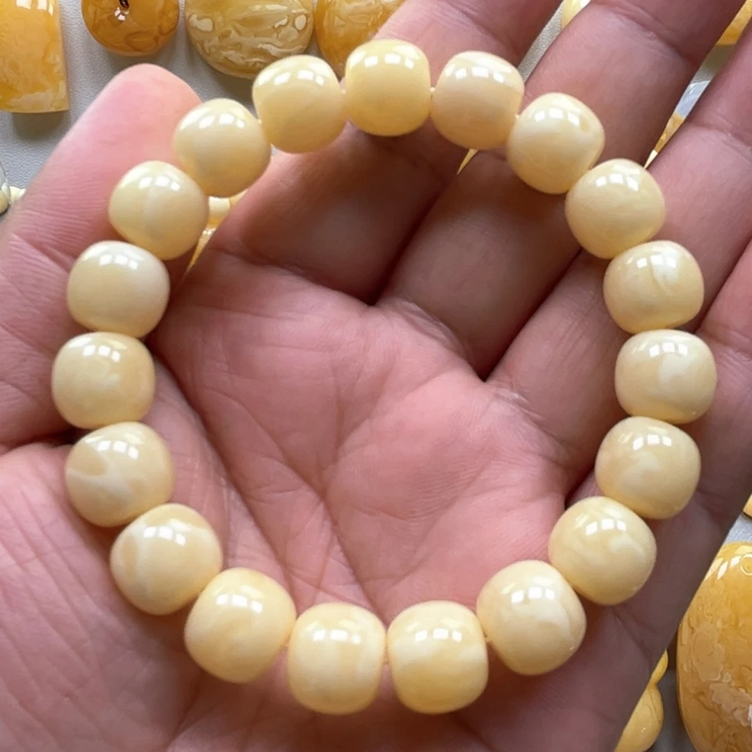 琥珀手链未镶嵌手串