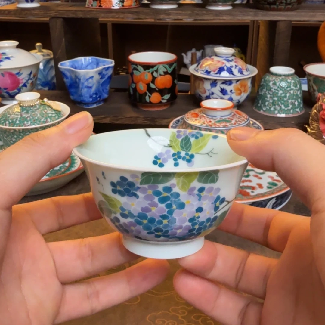 纯手工手绘陶瓷茶具
