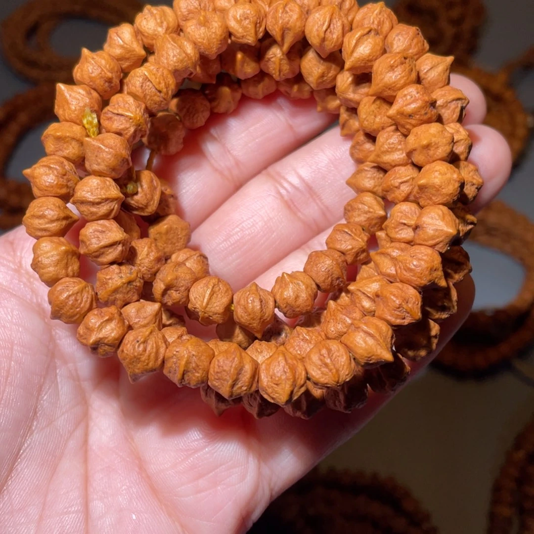 柏香籽/百香籽吊坠【刺芒】主图为打底效果