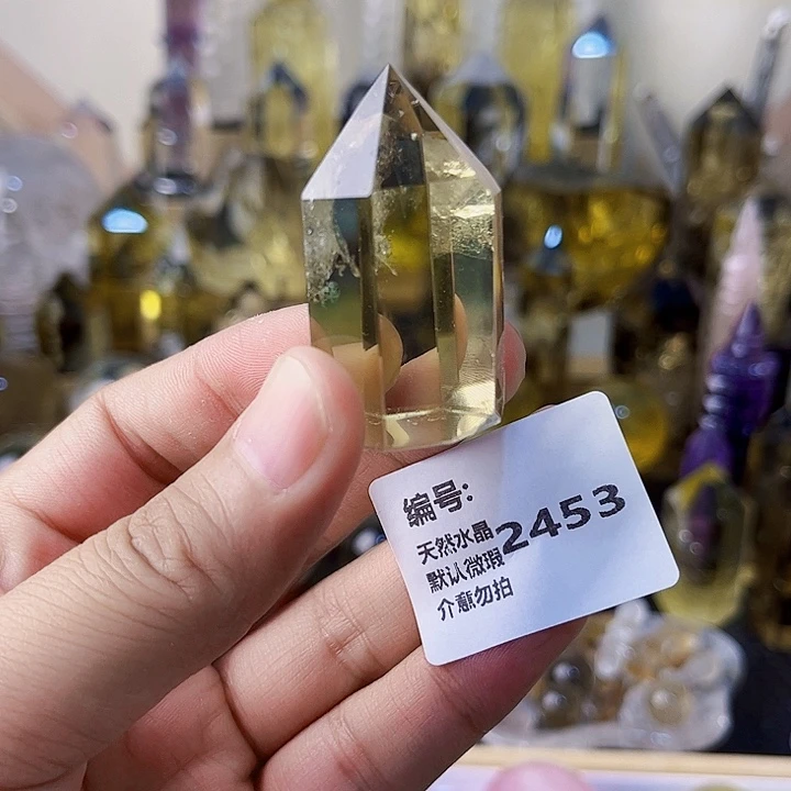 未镶嵌颈饰水晶柱