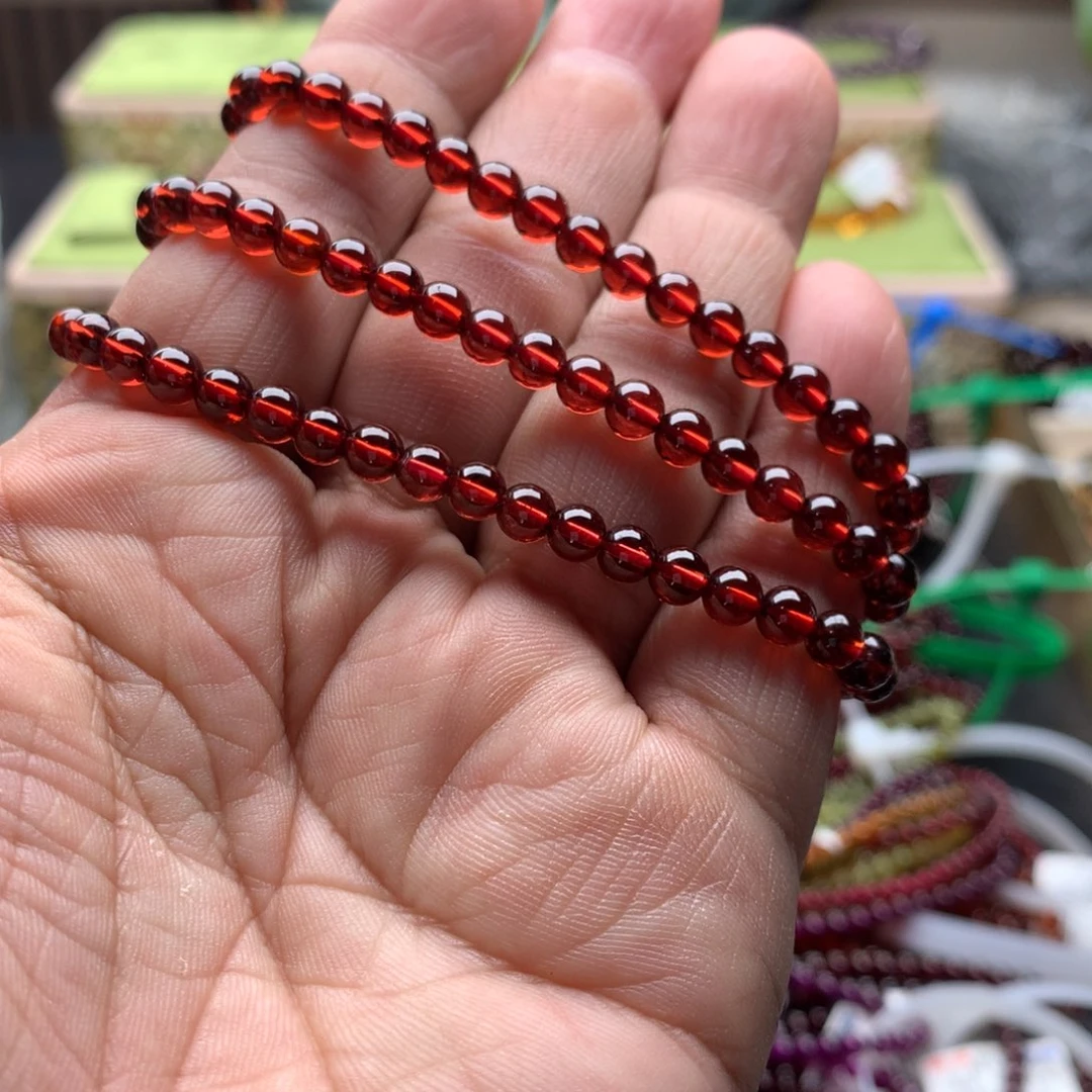 未镶嵌手串石榴石5