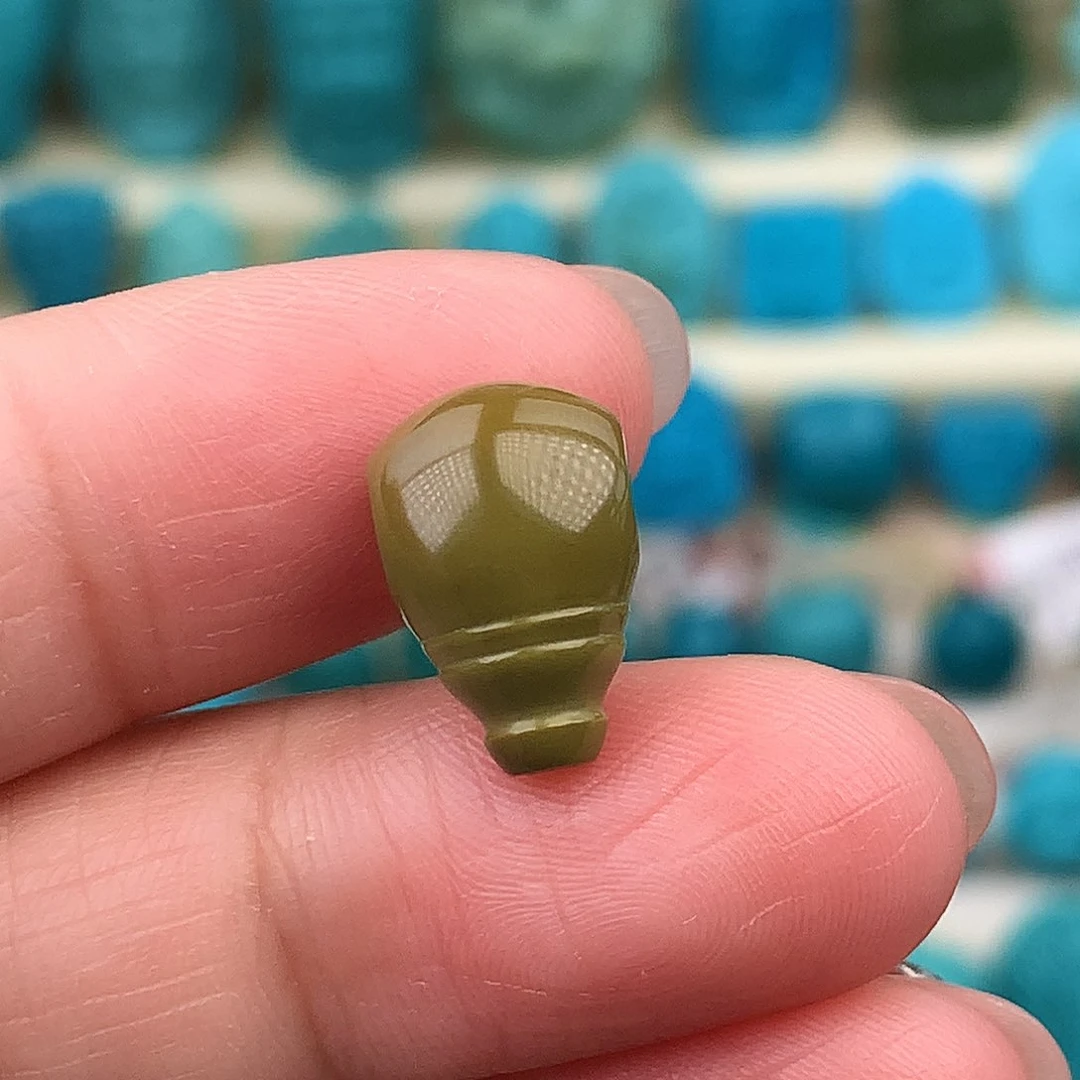 未镶嵌绿松石珠宝奇石8.9