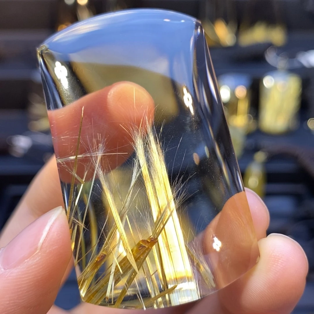 颈饰未镶嵌水晶钛晶无事牌