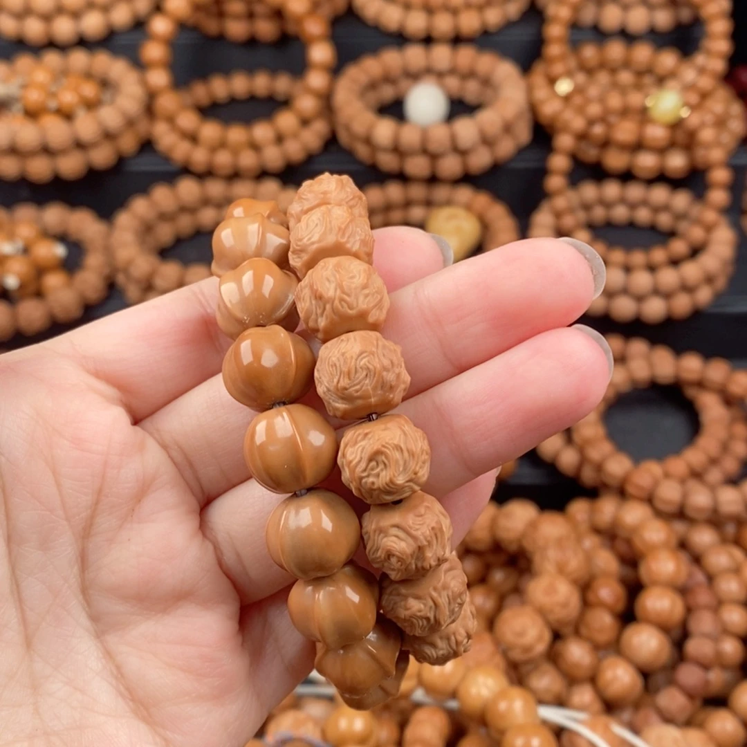 秋***意手串猴头核桃二等鲨鱼 游龙