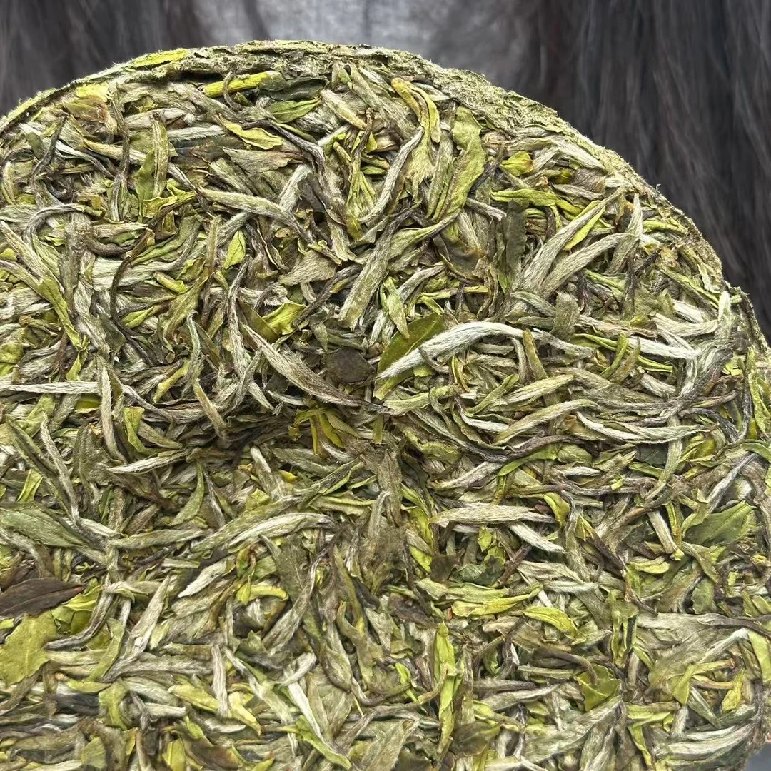 【2025年大白牡丹王饼】福建高山白茶头采牡丹王一饼300g