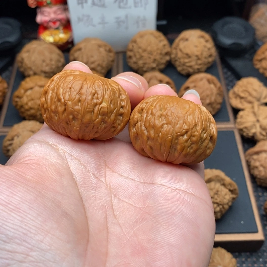 天****文玩核桃把件铁锤