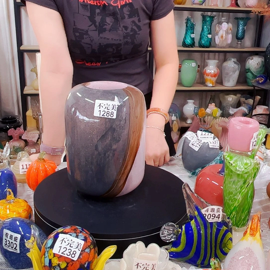 1288 家悦花瓶摆件不完美