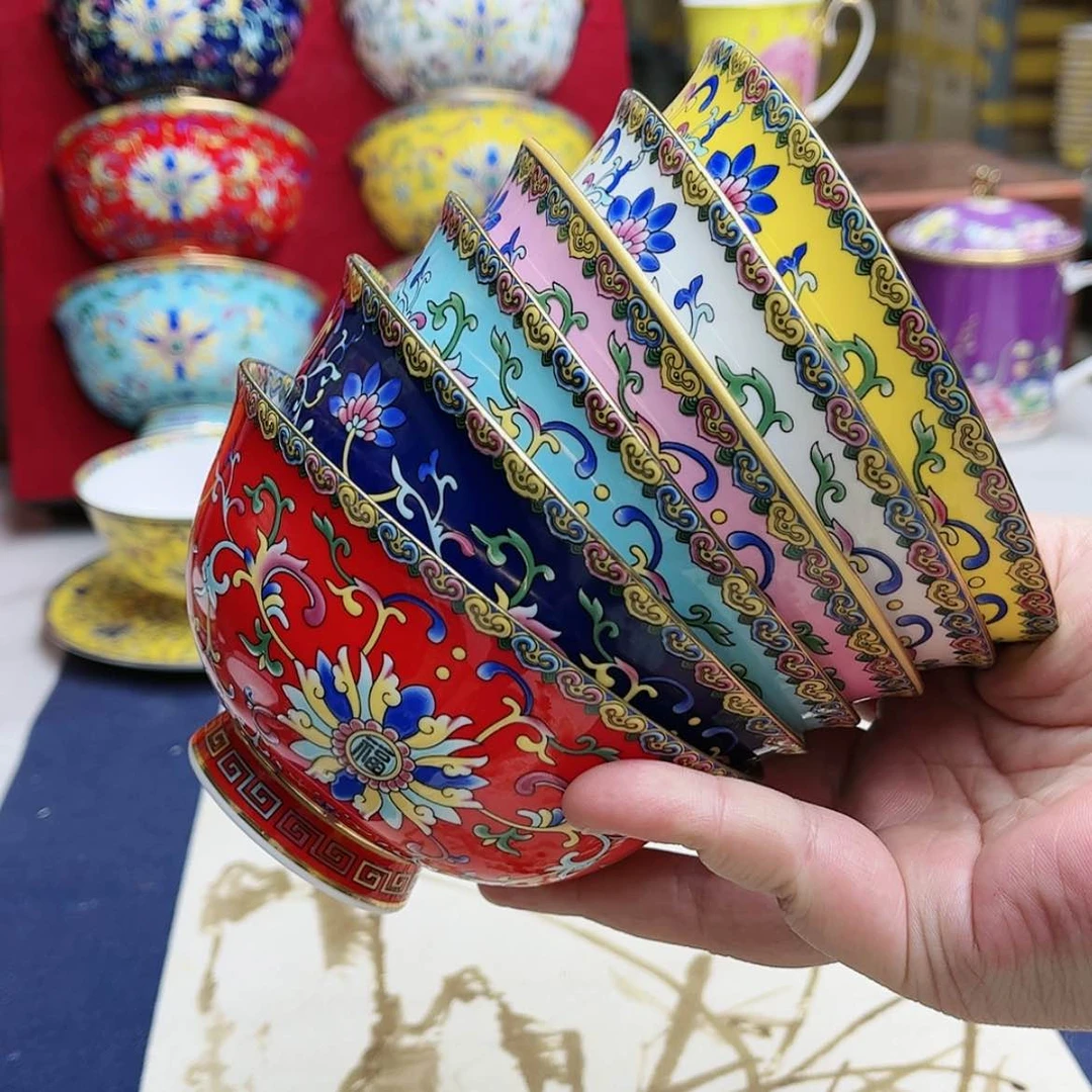 【闪购商品】珐琅4.5英寸6混。。。。。