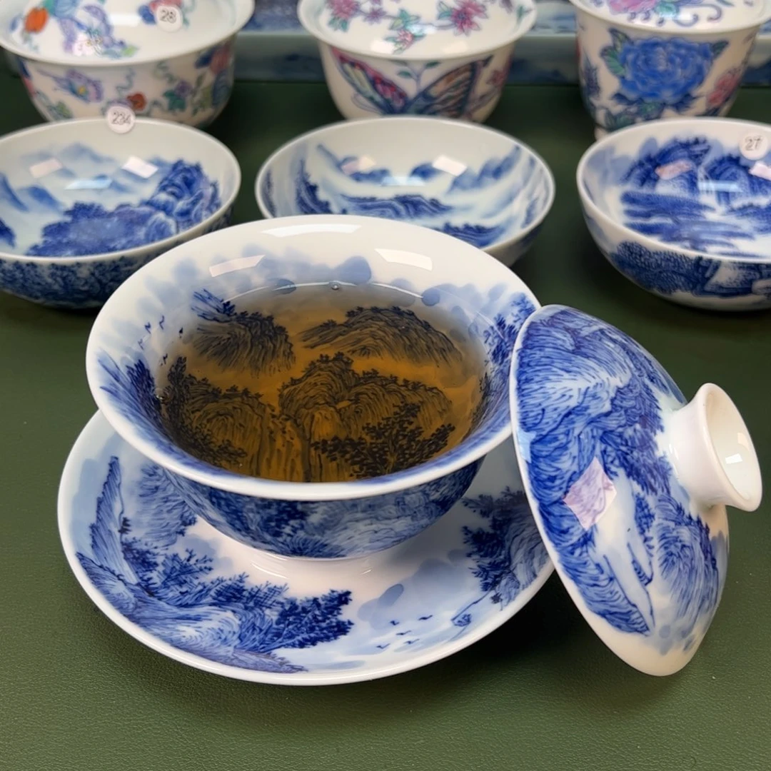 木木景德镇纯手绘茶具253