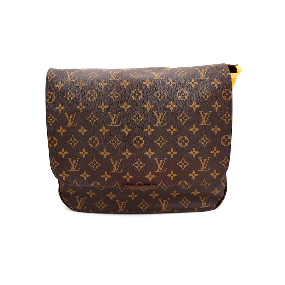 95新 LouisVuitton/路易威登 98新经典老花翻盖邮差包33*29/57085