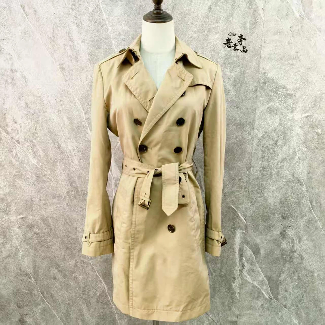 99新 BURBERRY/博柏利 海囤J/巴宝莉/衣服uk10码/my50364女装外套