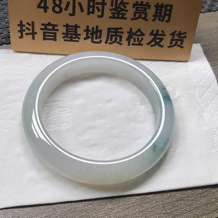 翡翠未镶嵌颈饰56.4圈