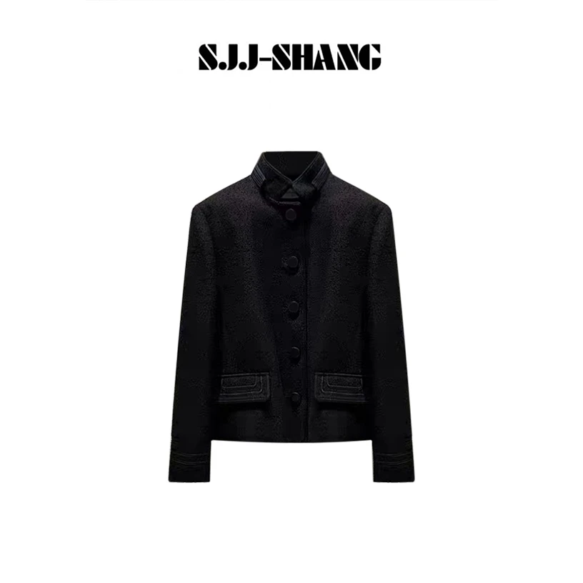 SJJ-SHANG【奥奥黑迪】重磅3M新雪丽棉设计层次感棉服q136220p