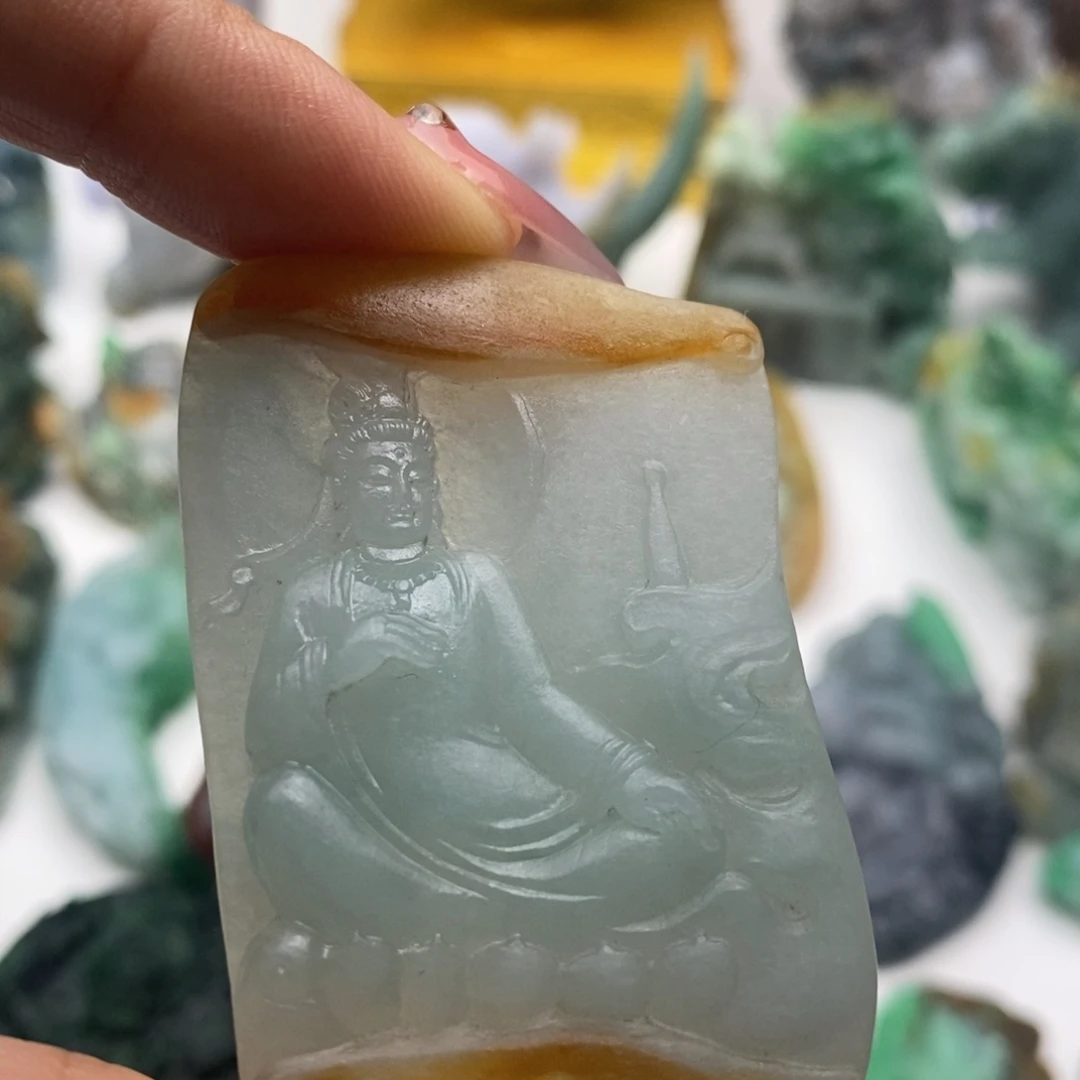 定制翡翠未镶嵌天然缅甸A货翡翠