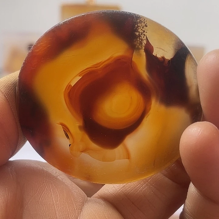 玛瑙/玉髓未镶嵌吊坠(不含链)