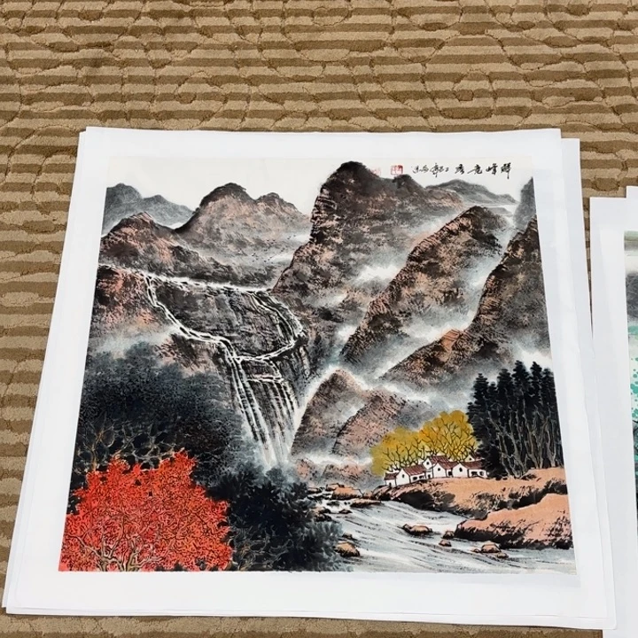南***风国画花鸟等多种鸟类的栖息地和栖息地