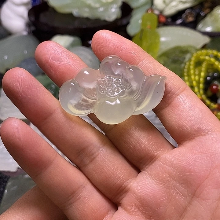 岫玉未镶嵌岫玉颈饰