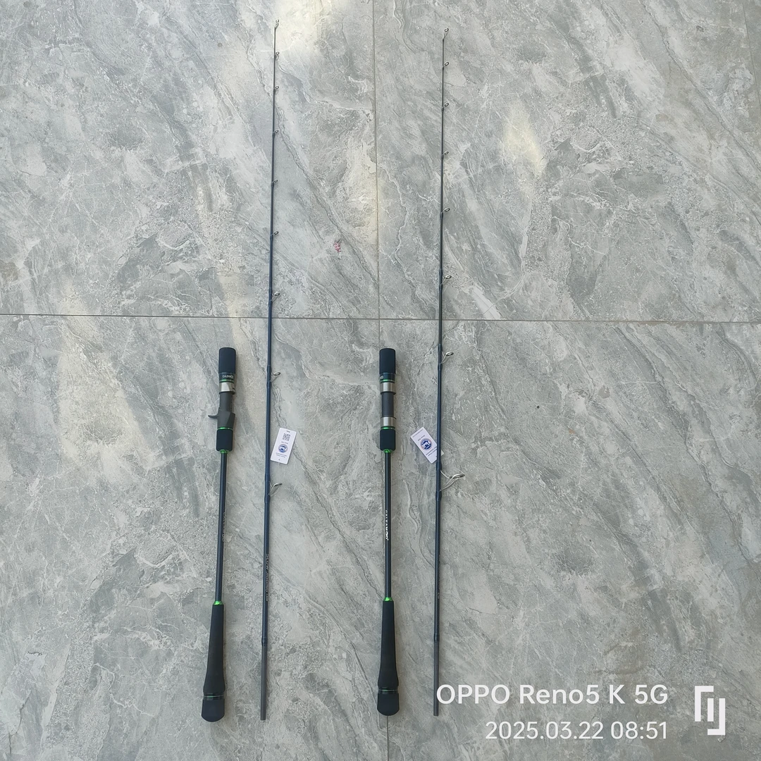 客勒姆富士环碳素实心一节半铁板竿慢摇竿饵重80_300克海钓船竿