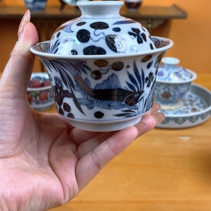 杯子景德镇手绘哈哈哈哈