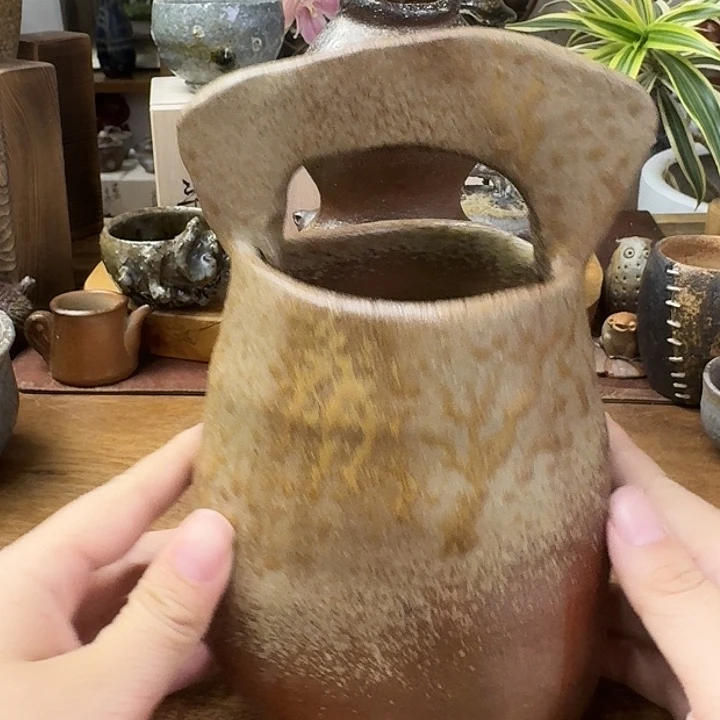 用***1末石泰节手捏提梁花入福利一口价