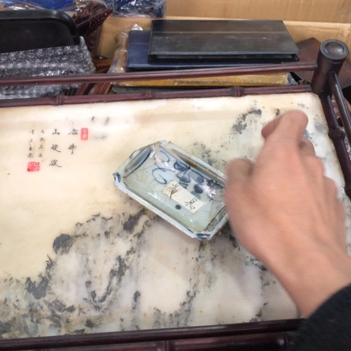 陶瓷孤品单件车里拍