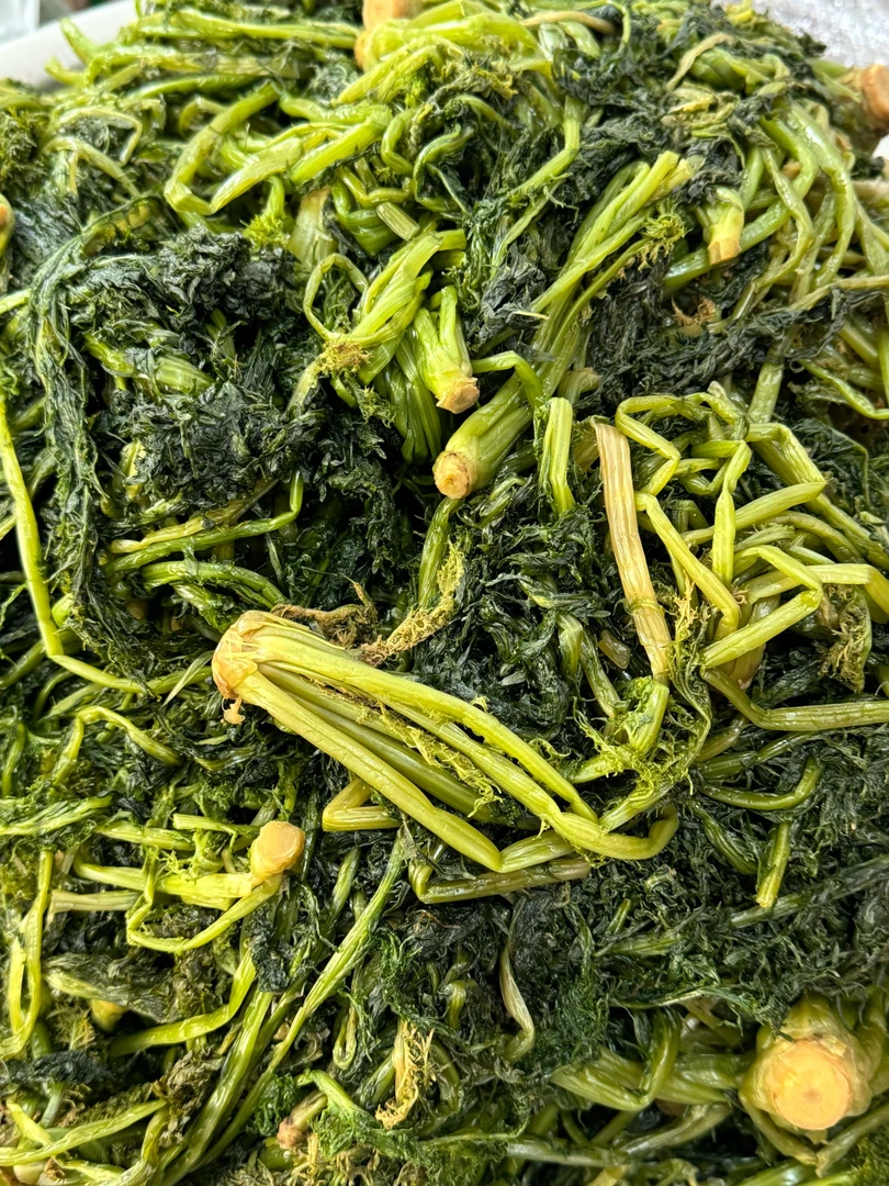 腌制雪里红拉个子咸菜
