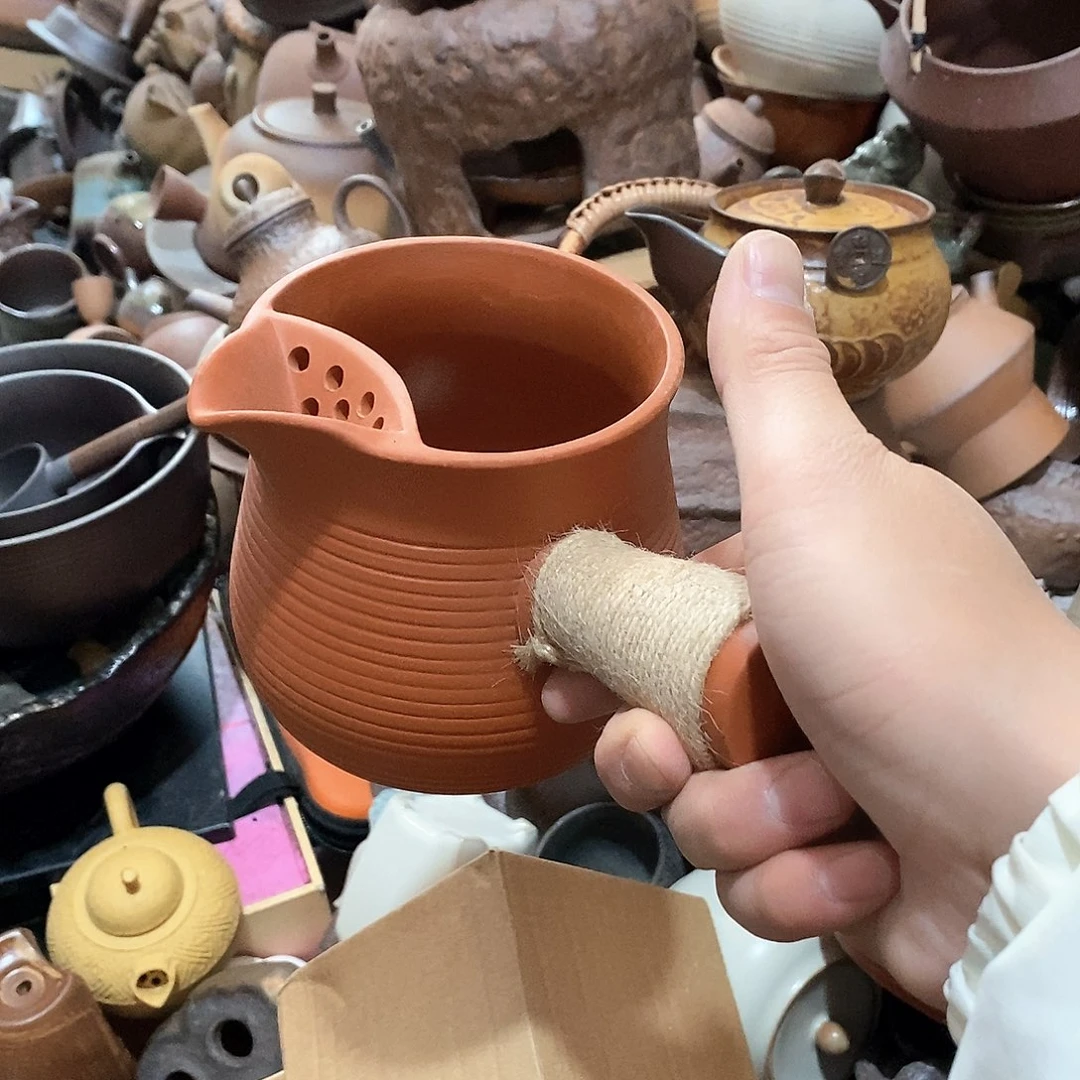 瓷片荷花的小秘密花园洋房