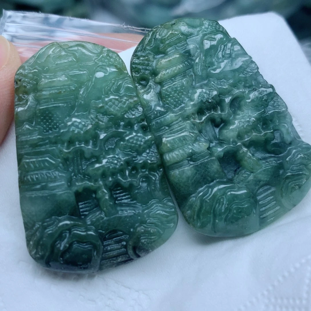 颈饰未镶嵌翡翠翡翠