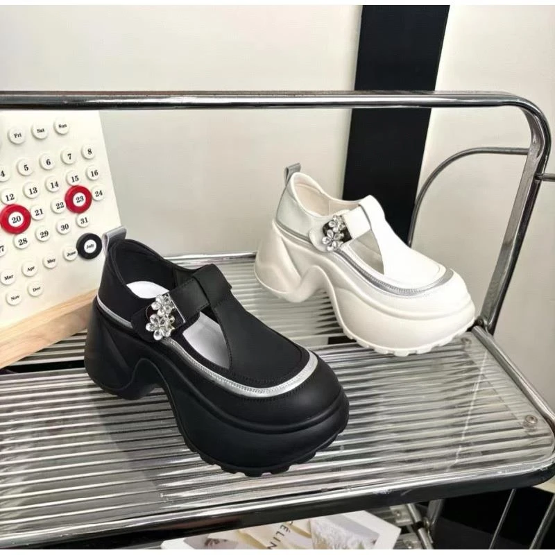 【燕】松糕欧货高端厚底包头凉拖鞋2025新款夏季松糕百搭凉拖