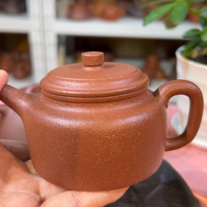 茶壶紫砂紫泥德中180cc